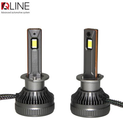 Лампи світлодіодні QLine DualVision 65W H1 6000K (2шт.)