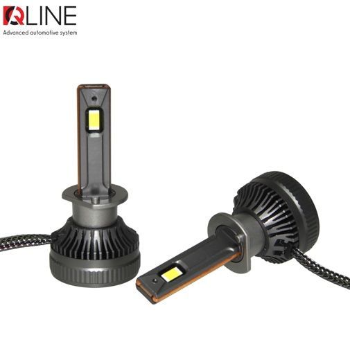 Лампи світлодіодні QLine DualVision 65W H1 6000K (2шт.)