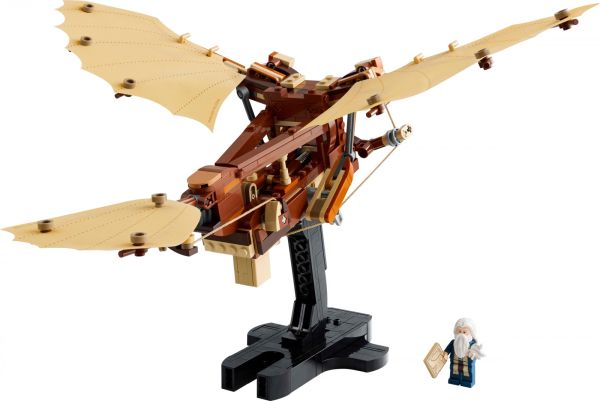 Блоковий конструктор LEGO Icons Літальний апарат Леонардо да Вінчі (10363)