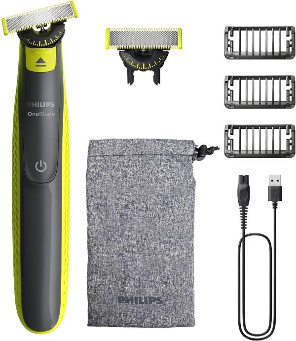 Тример для бороди та вусів Philips OneBlade 360 QP2724/31