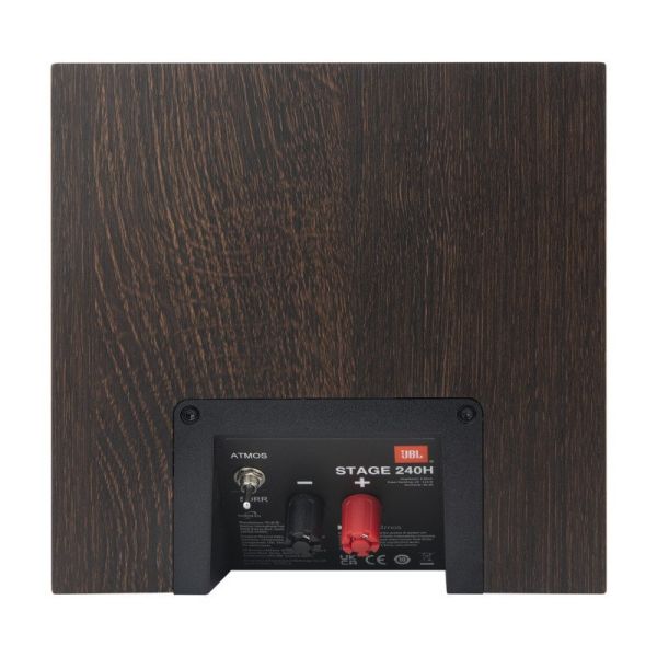 Колонки для домашнього кінотеатру JBL Stage 240H Atmos Black (JBL240HBLK)