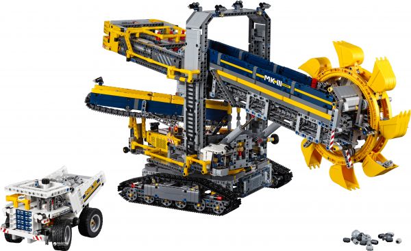 Пластмассовый конструктор LEGO Technic Роторный экскаватор (42055)