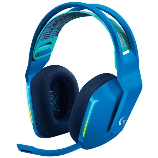 Комп'ютерна гарнітура Logitech G733 Lightspeed Wireless RGB Black (981-000864)