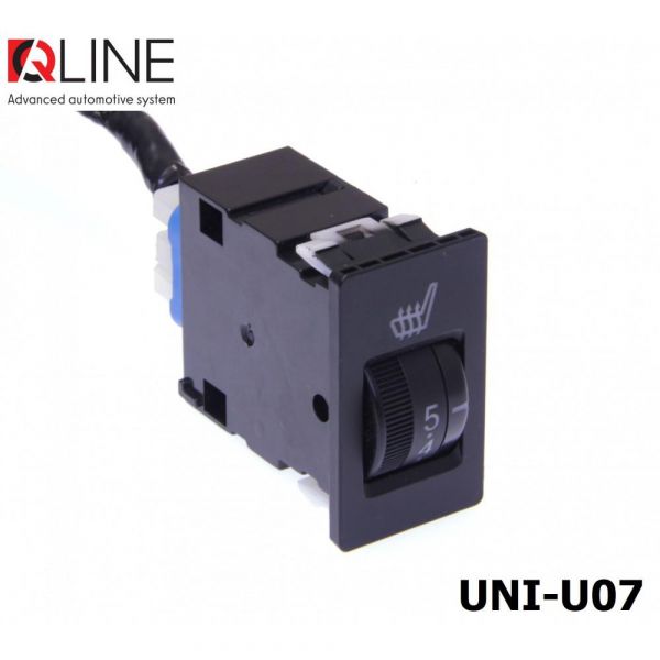 Подогрев сидений QLine Fiber Fiber UNI-U07 (1 сидение)