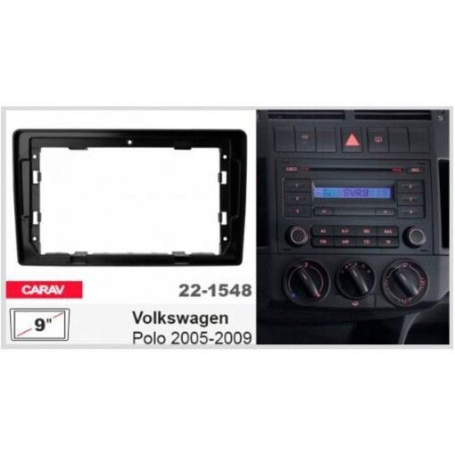 Рамка перехідна Carav 22-1548 Volkswagen Polo