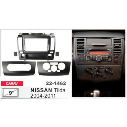Рамка перехідна Carav 22-1462 Nissan Tiida, Versa