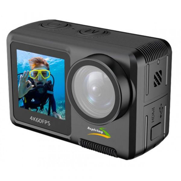 Экшн камера Aspiring Repeat 4 ULTRA HD 4K DUAL SCREEN