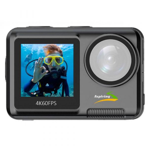 Экшн камера Aspiring Repeat 4 ULTRA HD 4K DUAL SCREEN