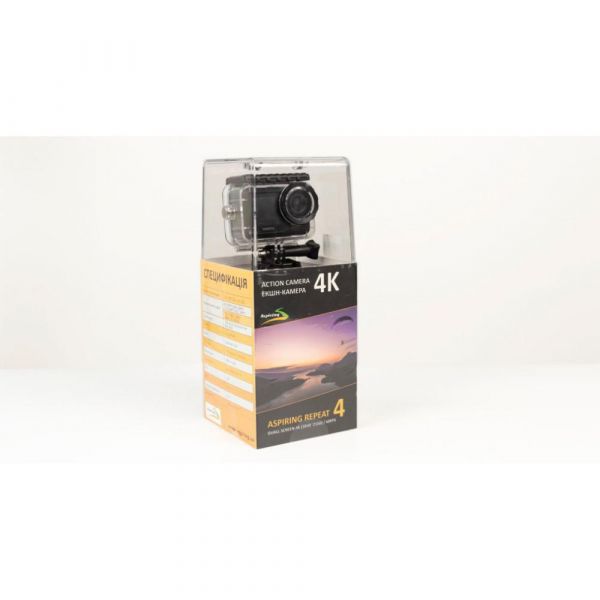 Экшн камера Aspiring Repeat 4 ULTRA HD 4K DUAL SCREEN