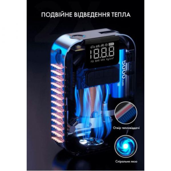 Компресор портативний Aspiring STORM 1