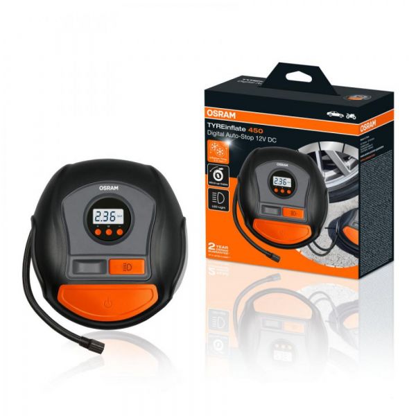 Компрессор OSRAM TYREinflate 450 OTI450 12В