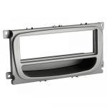 281114-37 Рамка переходная Ford Mondeo / Focus / C-MAX / S-MAX / Galaxy (silver)