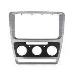 Рамка переходная 781-08-105 Skoda Octavia 2008-2013 (Manual Air-Cond) Grey-HQ