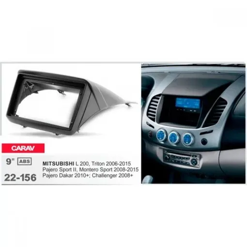 Рамка перехідна Carav 22-156 Mitsubishi L200, Triton, Pajero