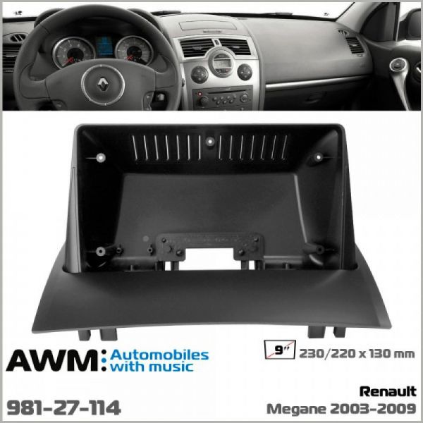 Рамка переходная AWM 981-27-114 Renault Megane