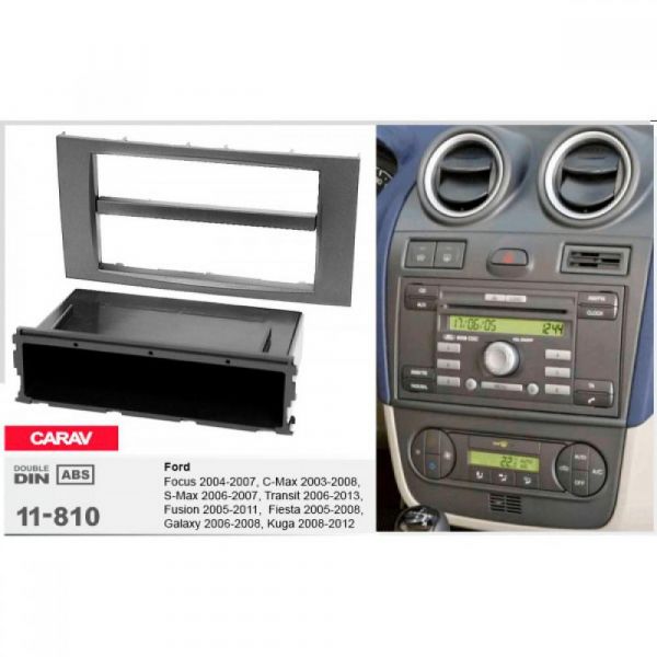 Рамка переходная Carav 11-810 Ford Focus, Transit, C-Max, S-Max, Fusion, Fiesta, Galaxy, Kuga