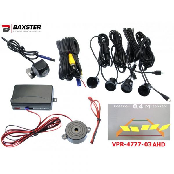 Парктронік Baxster VPR-4777-03 AHD чорный + камера