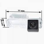 Камера заднего вида Prime-X CA-9538 VW, Skoda, Seat