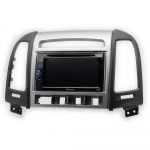 Рамка переходная Carav 11-717 2-DIN HYUNDAI Santa Fe 2006-2012 (4 buttons)