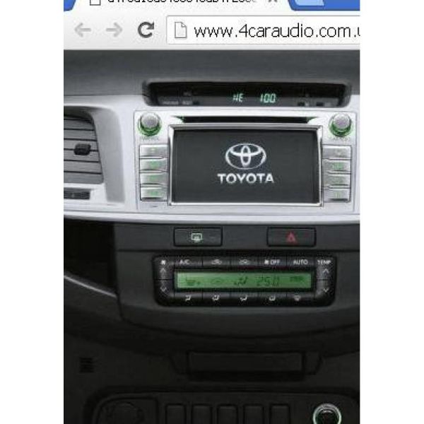 Рамка AWM 781-07-049 Toyota Hilux 2011-2014 (под штатную магнитолу Toyota)