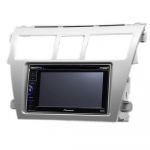 Рамка переходная Carav 11-164 Toyota Vios 2007+,Belta 2005-2008, Yaris Sedan 2006+ (Silver)