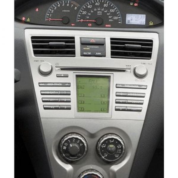 Рамка переходная Carav 11-164 Toyota Vios 2007+,Belta 2005-2008, Yaris Sedan 2006+ (Silver)