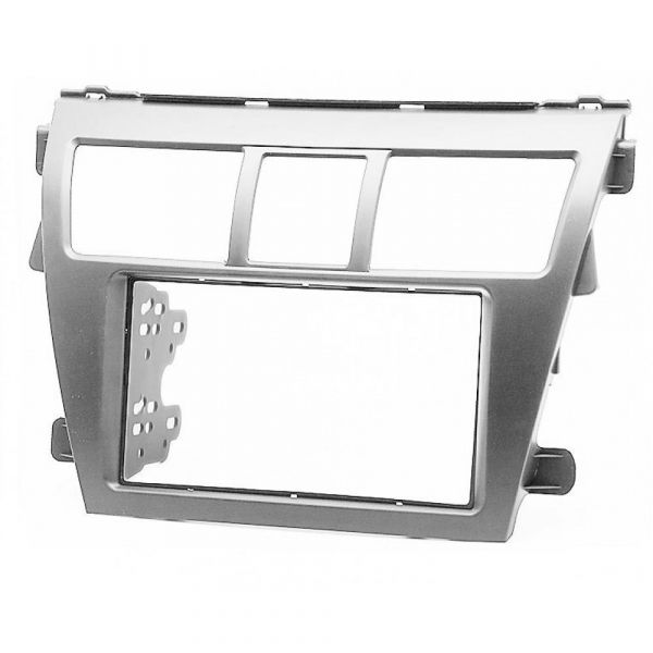 Рамка переходная Carav 11-164 Toyota Vios 2007+,Belta 2005-2008, Yaris Sedan 2006+ (Silver)