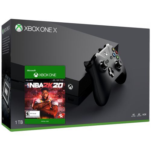 Microsoft Xbox One X 1TB + NBA2K20