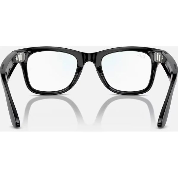Смарт-окуляри Ray-Ban Смарт-окуляри Meta Wayfarer Shiny Black Frame Clear Lenses (RW4006 601/SB 50-22) - No BOX