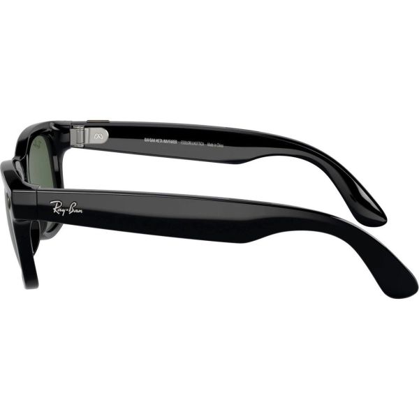 Смарт-окуляри Ray-Ban Meta Wayfarer Gen 2 Standard Shiny Black Frame / G-15 Green Lenses (RW4012 601/71 50-22)