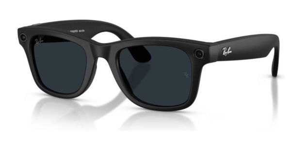 Смарт-окуляри Ray-Ban Meta Wayfarer Gen 2 Large Matte Black Frame/Clear to Grey Transitions Lenses (RW4012 601S1Z 53-22)