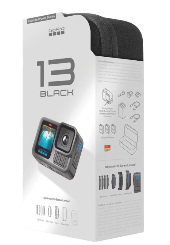 Екшн-камера GoPro Hero 13 Black Extended Power Bundle (CHDRB-134-RW)