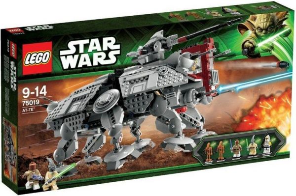 Пластмассовый конструктор LEGO Star Wars AT-TE (75019)