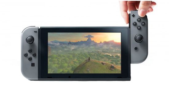 Портативная игровая приставка Nintendo Switch with Gray Joy Con