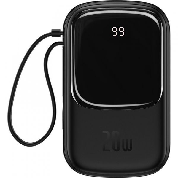 Baseus Qpow Digital Display Quick Charging Power Bank 20W 20000mAh White (PPQD-H02)