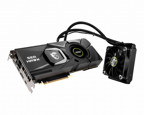 Видеокарта MSI GeForce RTX 2080 SUPER SEA HAWK X