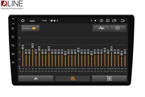 Автомагнітола Qline AMR-1033Pro DSP Android 12 3/32 10"
