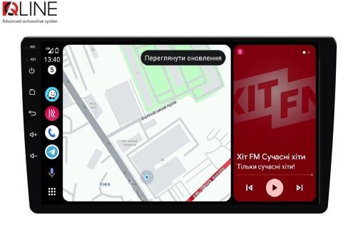Автомагнітола Qline AMR-1033Pro DSP Android 12 3/32 10"