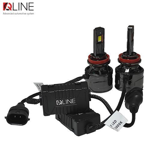 Лампи світлодіодні Qline WD High Power H11 6000K (2шт)