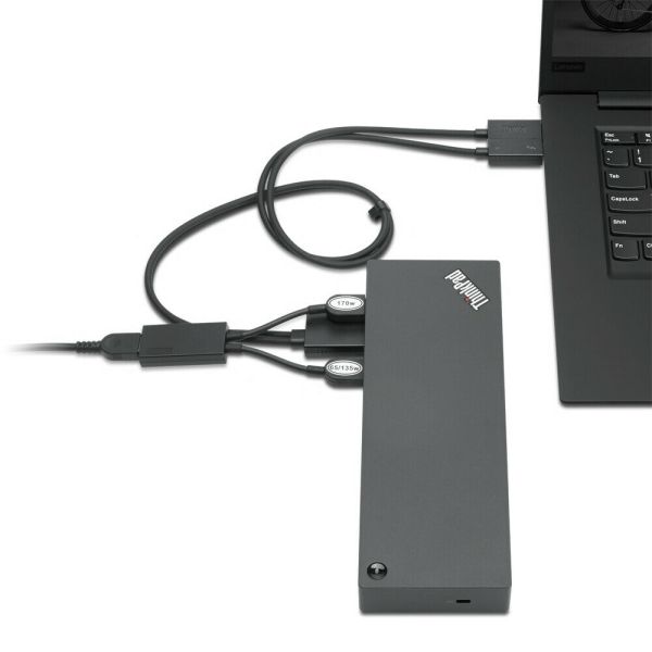 Док-станция для ноутбука Lenovo ThinkPad Thunderbolt 3 Workstation Dock Gen 2 (40ANY230US)