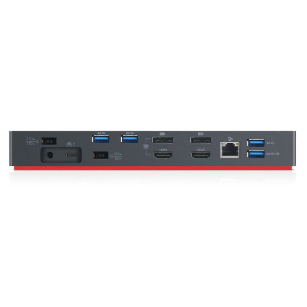Док-станция для ноутбука Lenovo ThinkPad Thunderbolt 3 Workstation Dock Gen 2 (40ANY230US)