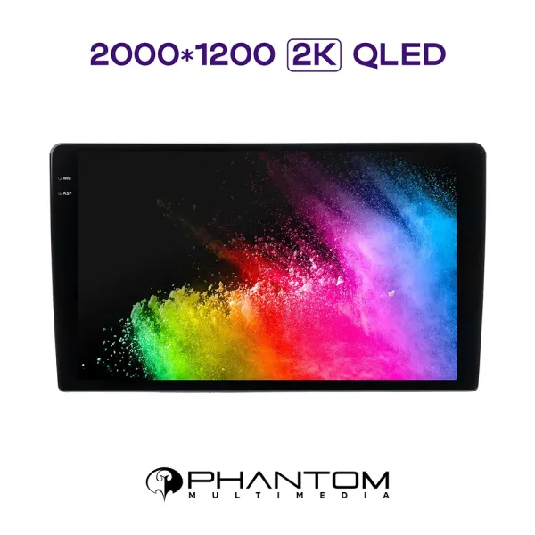 Штатна магнітола PHANTOM DVA-2K10 Pro 4G 360° 4+64 Honda Civic 8 sedan FK FN FD 2005-2012