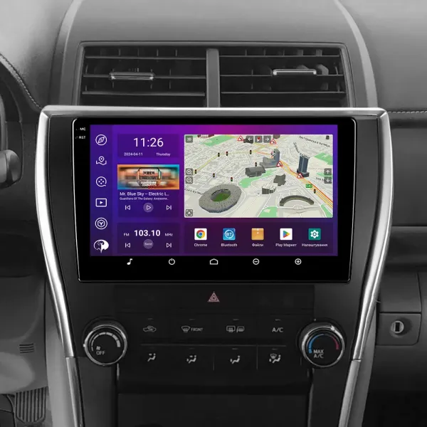 Штатна магнітола PHANTOM DVA-2K10 Pro 4G 360° 4+64 Toyota Camry (XV50/55USA) 2015-2017