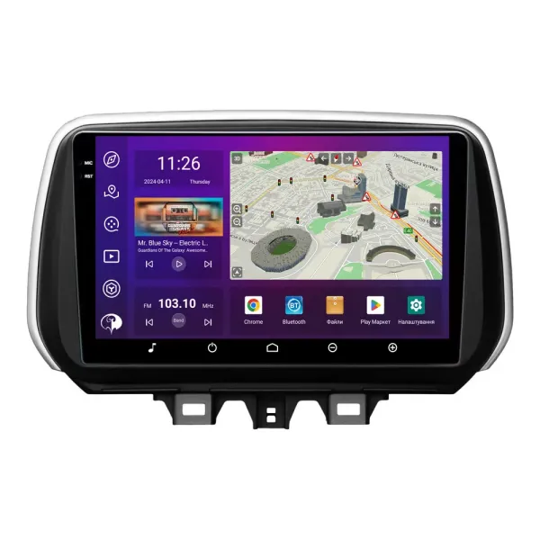 Штатна магнітола PHANTOM DVA-2K10 Pro 4G 360° 4+64 Hyundai Santa Fe (ТM) 2018-2020