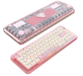 Клавіатура AJAZZ Firstblood B67 (Transparent Pink)