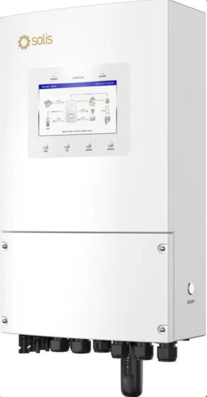 Гібридний сонячний інвертор (hybrid) Solis Solar S6-EH1P6K-L-PLUS