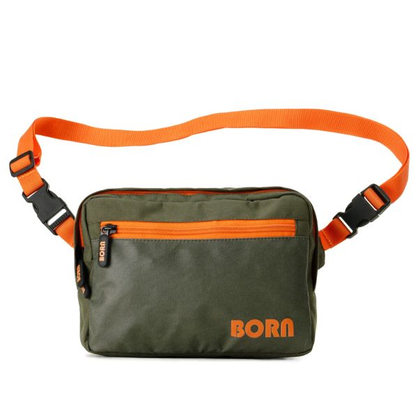 Сумка Born Utility Sling хаки-оранжевый (0023090)