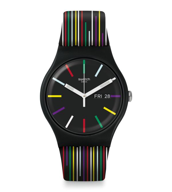 Наручные часы Swatch NUIT D'ETE SUOB729