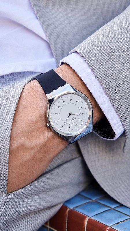 Наручные часы Swatch SKINNOIRIRON SYXS100