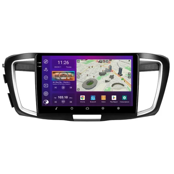 Штатна магнітола PHANTOM DVA-2K10 Pro 4G 360° 4+64 Honda Accord 9 (CR/CT) 2013-2016